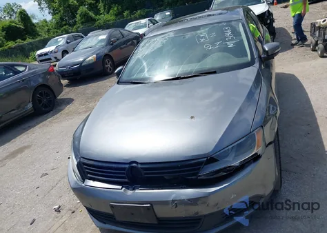 2012 Volkswagen Jetta 2.5L Se из США, поврежденный, VIN 3VWDP7AJ4CM323219